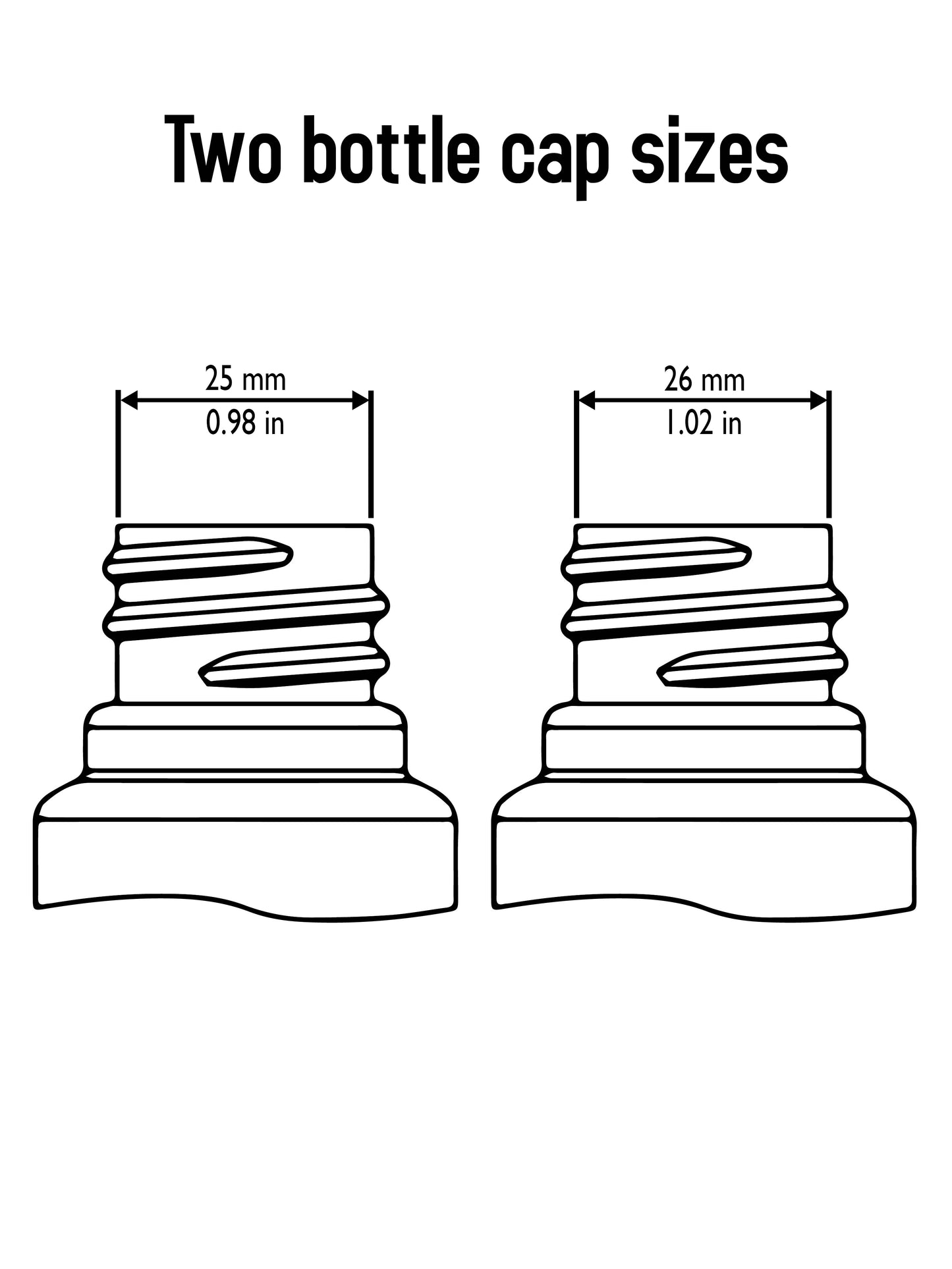 Bottle Cap - Subwoofer Style